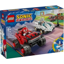 Klocki LEGO 77118 Silver w samochodzie kontra Knuckles w monster trucku SONIC
